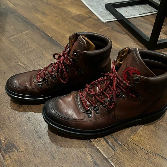 Men’s Gucci Field boot. - Picture 4 of 7